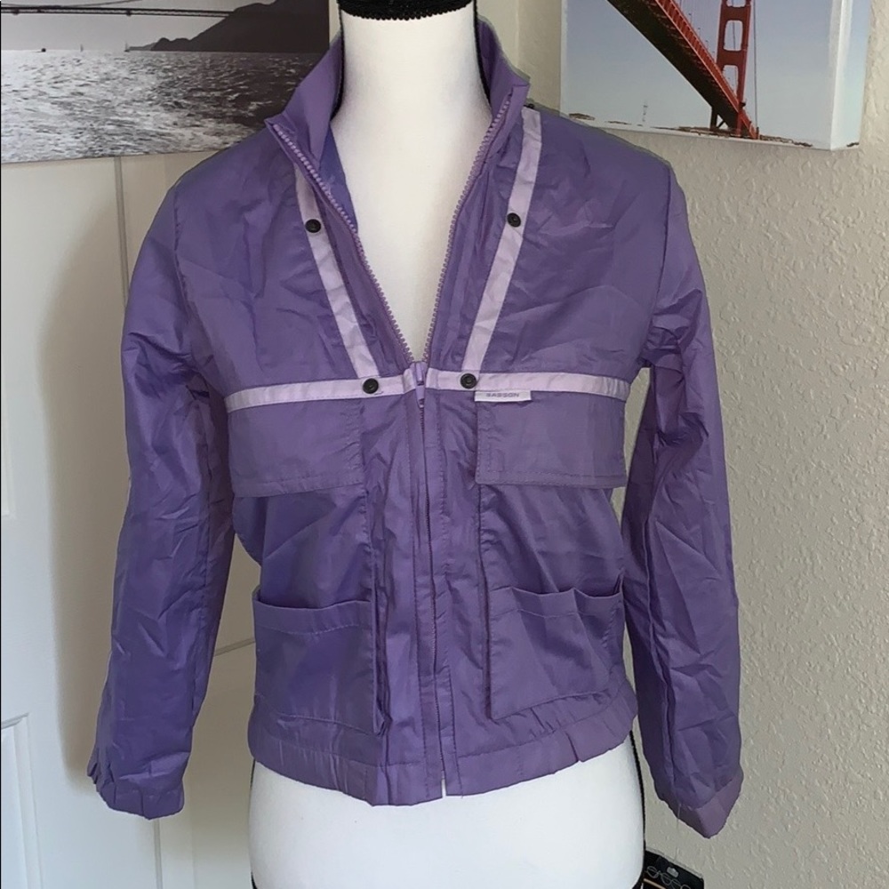 NWT Vintage 80’s SASSON lightweight jacket
